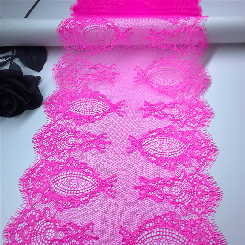 Embroidery Workshop - Kain renda Trim renda bulu mata