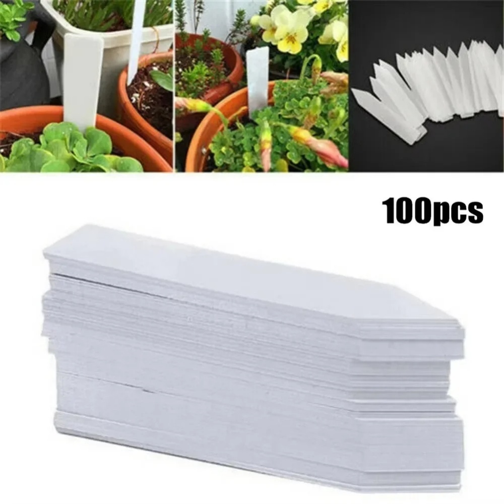 Embroidery Writing - 100 Buah Label Tanaman Aksesori Tanaman