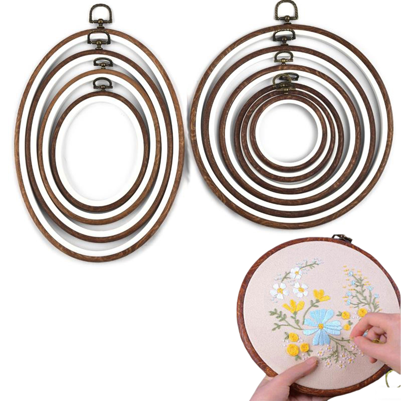 Embroidery Ring - 10PCS Alat Jahit Bingkai Sulaman Bulat