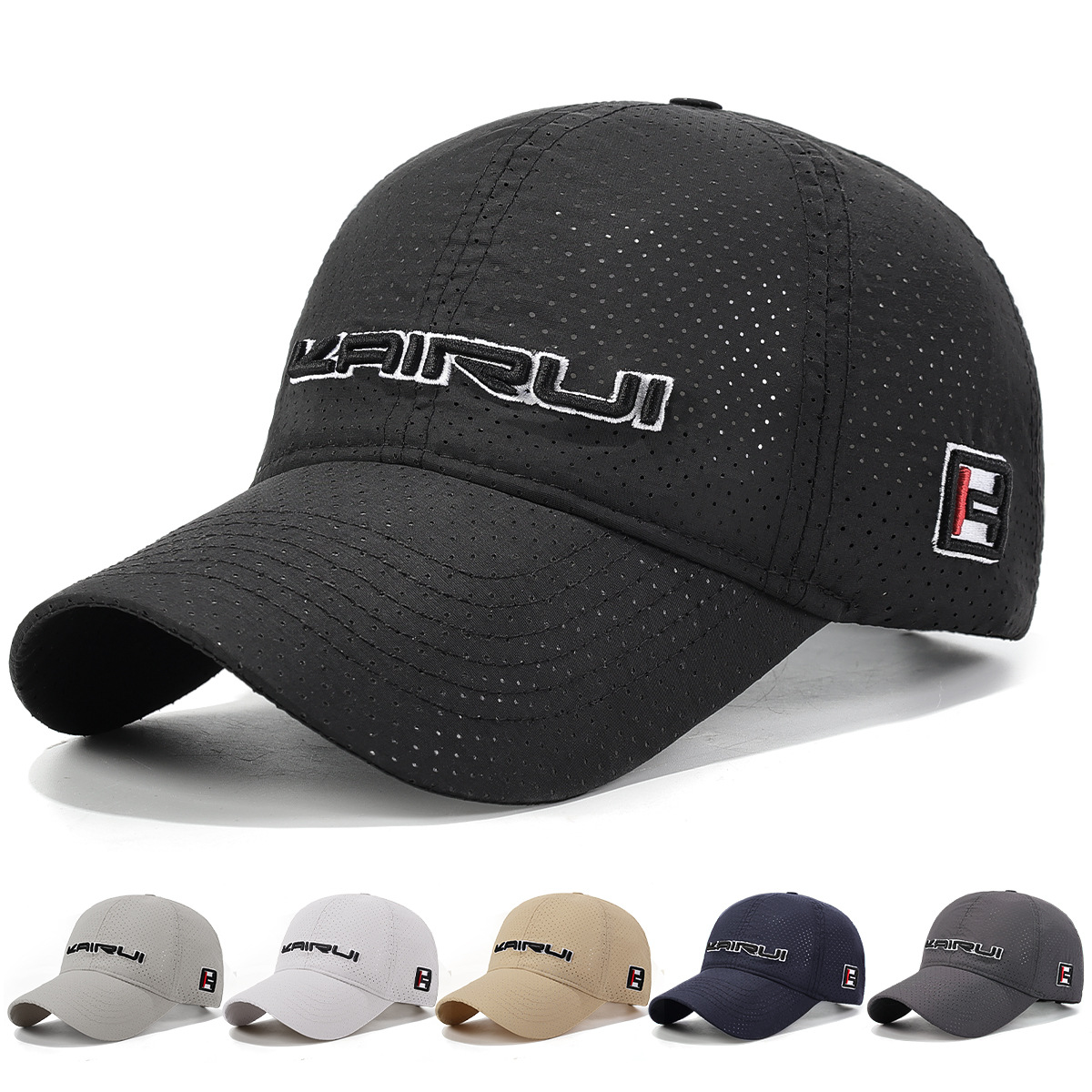 Embroidery Workshop - Topi Bisbol Berlubang Laser Mr. Kerry