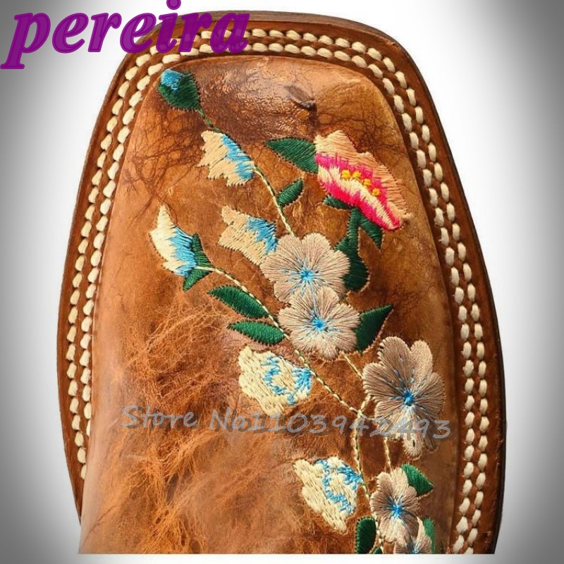 Sepatu Bot Bunga Bordir Botas  - Embroidery Flower ulasan dan harga