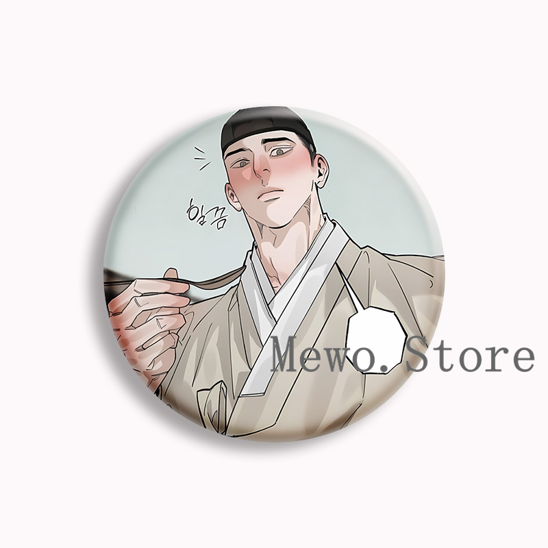Pin Kancing Lembut Anime The H - Embroidery Love ulasan dan harga