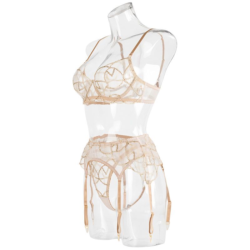 Paket Lingerie Seksi Wanita, P - Embroidery Ring ulasan dan harga