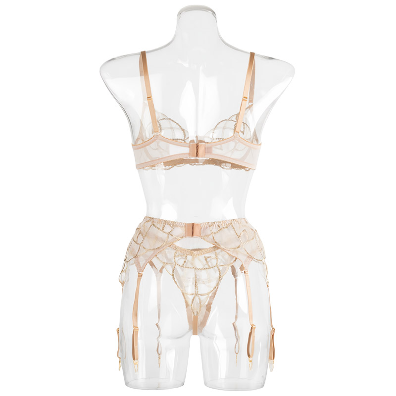 Paket Lingerie Seksi Wanita, P - Embroidery Ring ulasan dan harga