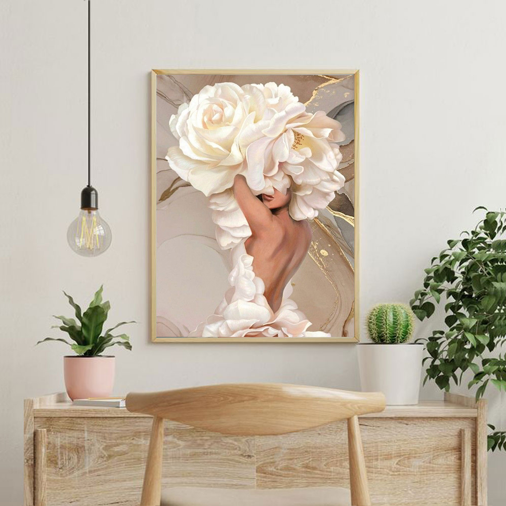 Bordir Berlian Baru 2025 Lukis - Embroidery Flower ulasan dan harga