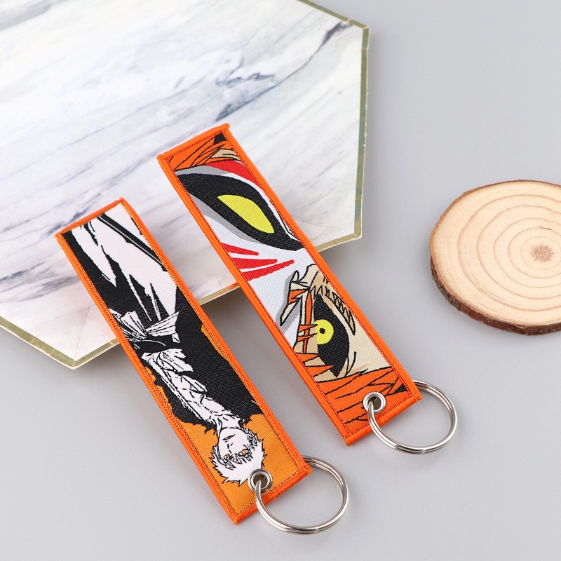 Gantungan Kunci Anime BLEACH B - Embroidery Ring ulasan dan harga