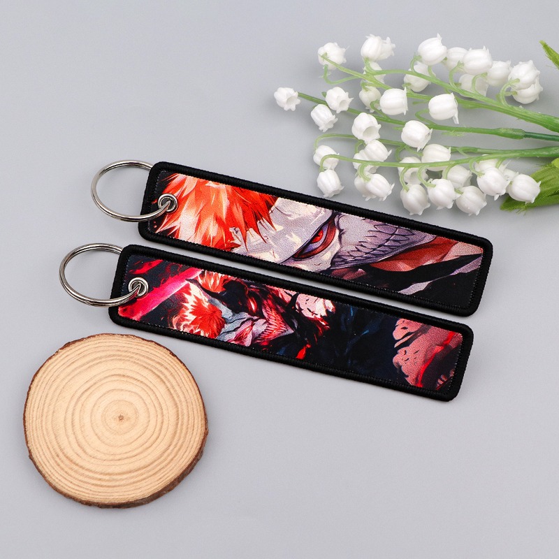 Gantungan Kunci Anime BLEACH B - Embroidery Ring ulasan dan harga