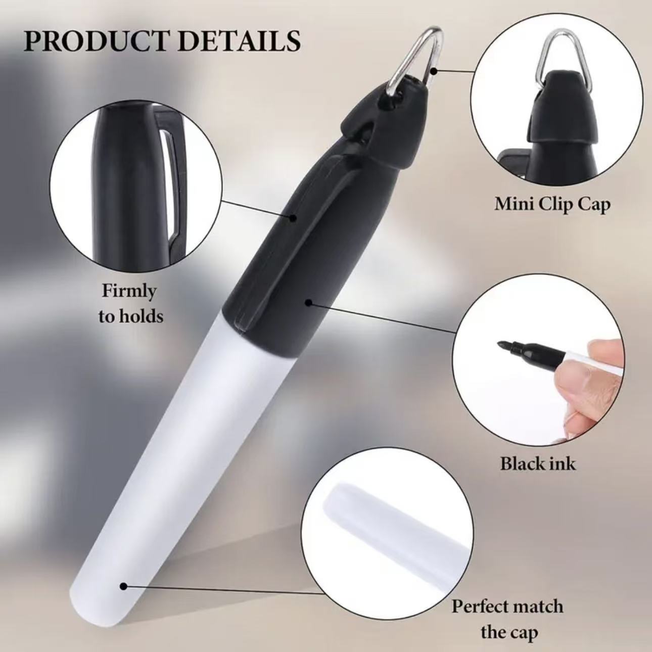 12 Buah Pena Penanda Golf Spid - Embroidery Writing ulasan dan harga