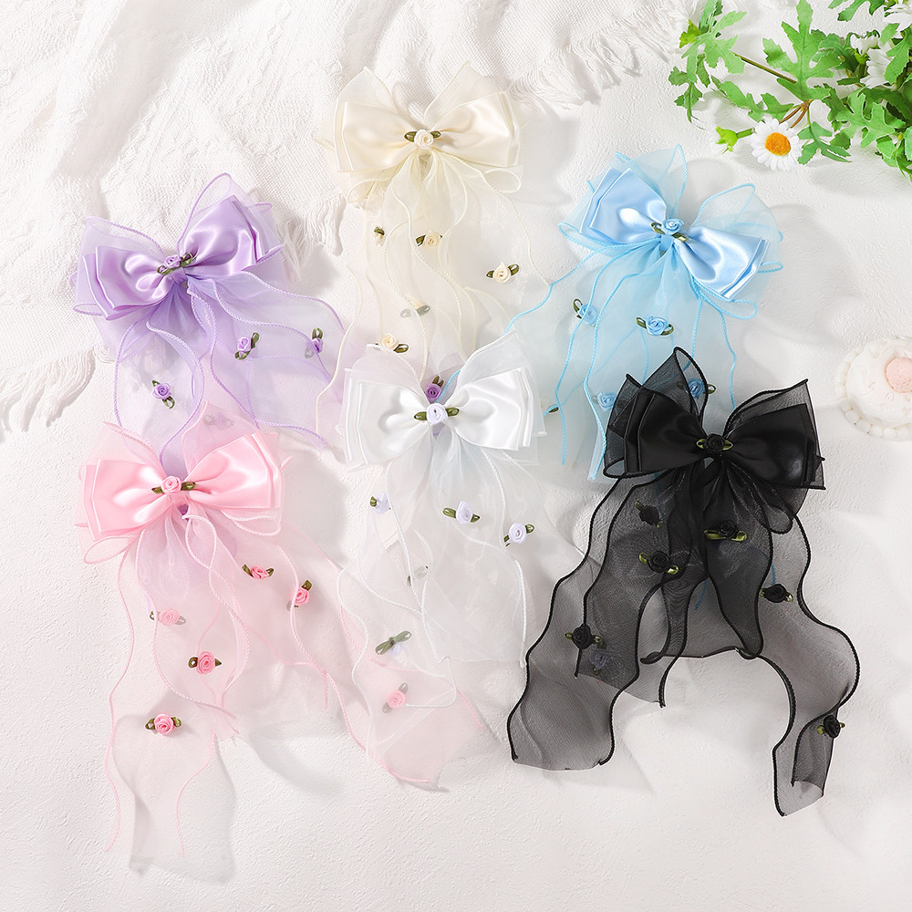 1 Buah Jepit Rambut Bordir Bun - Embroidery Love ulasan dan harga