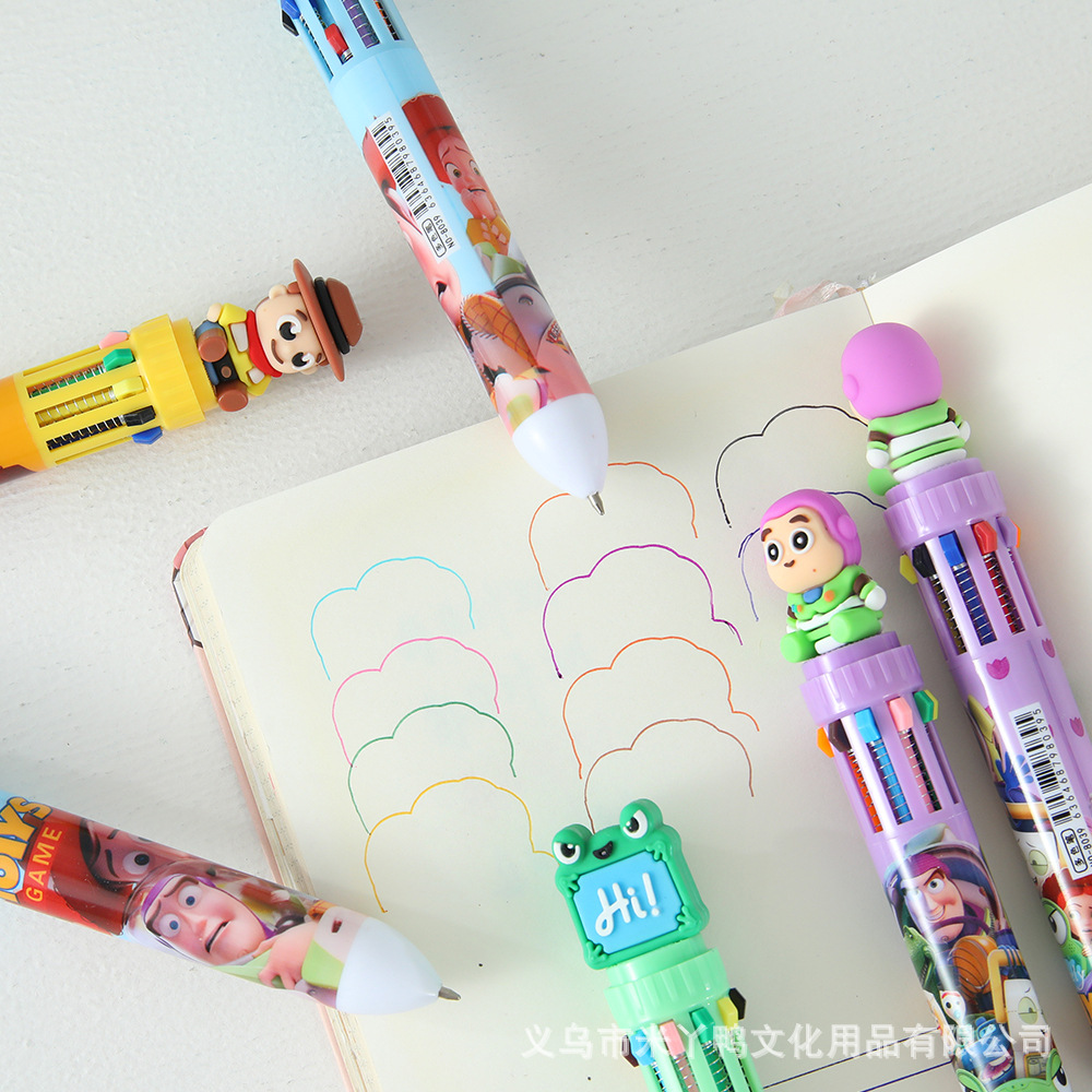 12/36pcs Toy Story 5 10 Warna  - Embroidery Writing ulasan dan harga