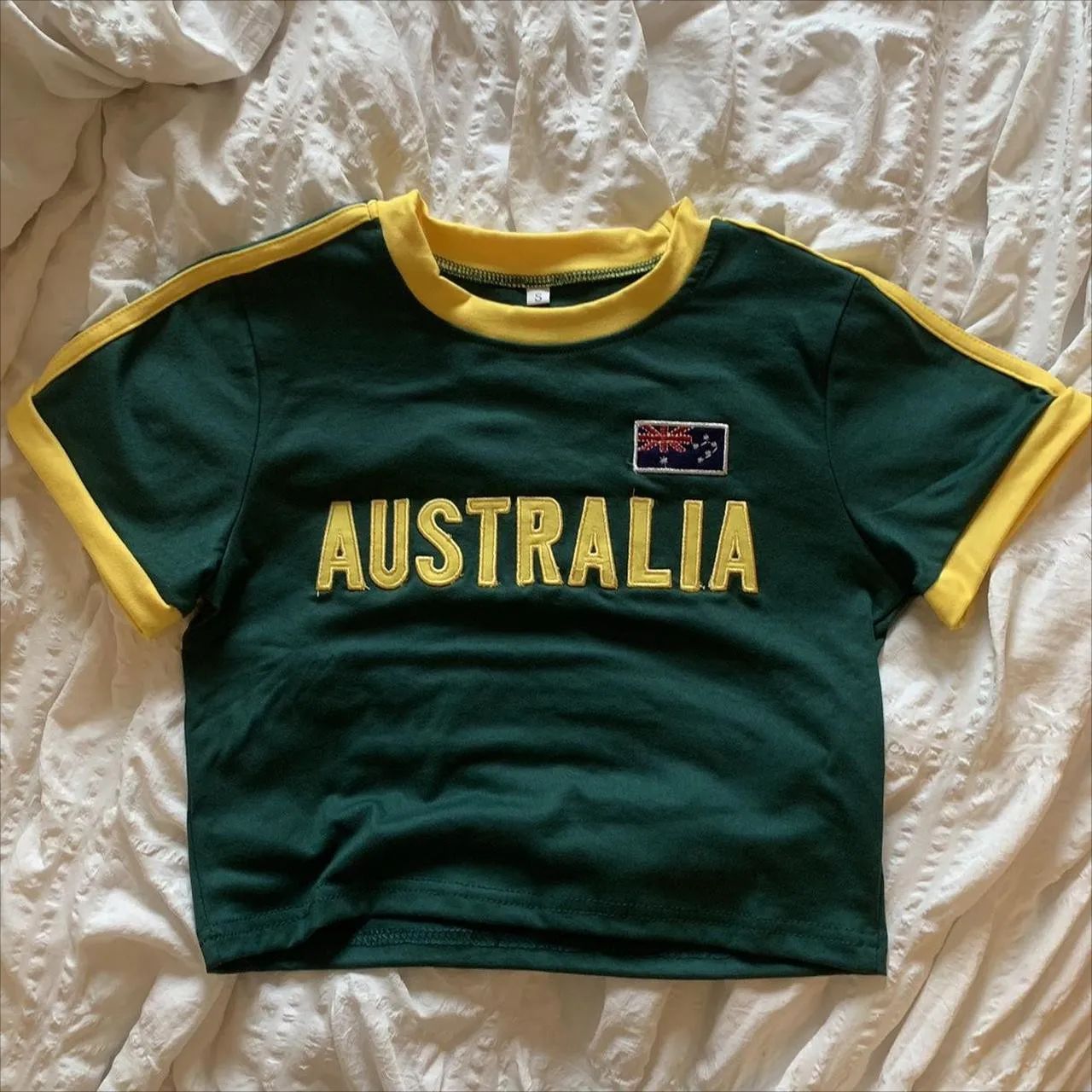 Y2k kaus bordir Australia wani - Embroidery In Australia ulasan dan harga