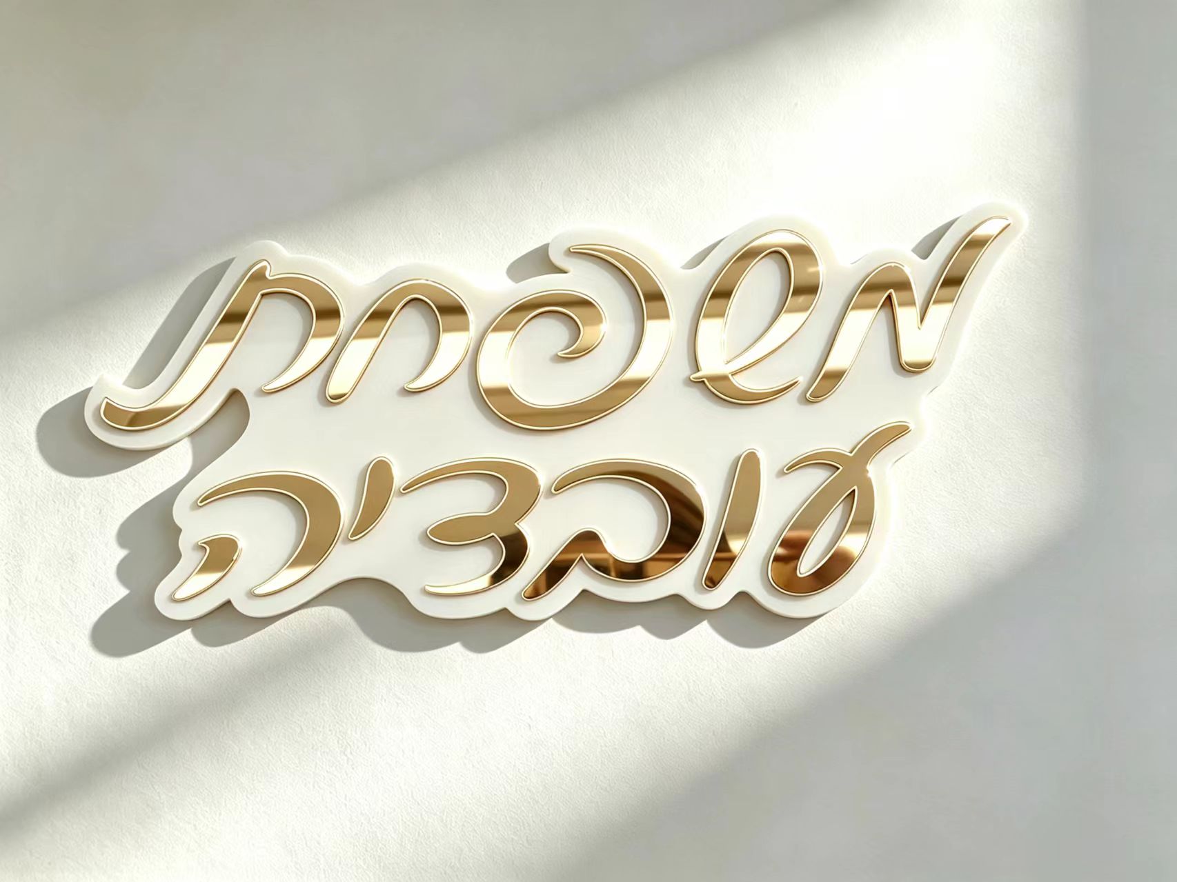 Papan Nama Kustom Ibrani yang  - Embroidery Writing ulasan dan harga