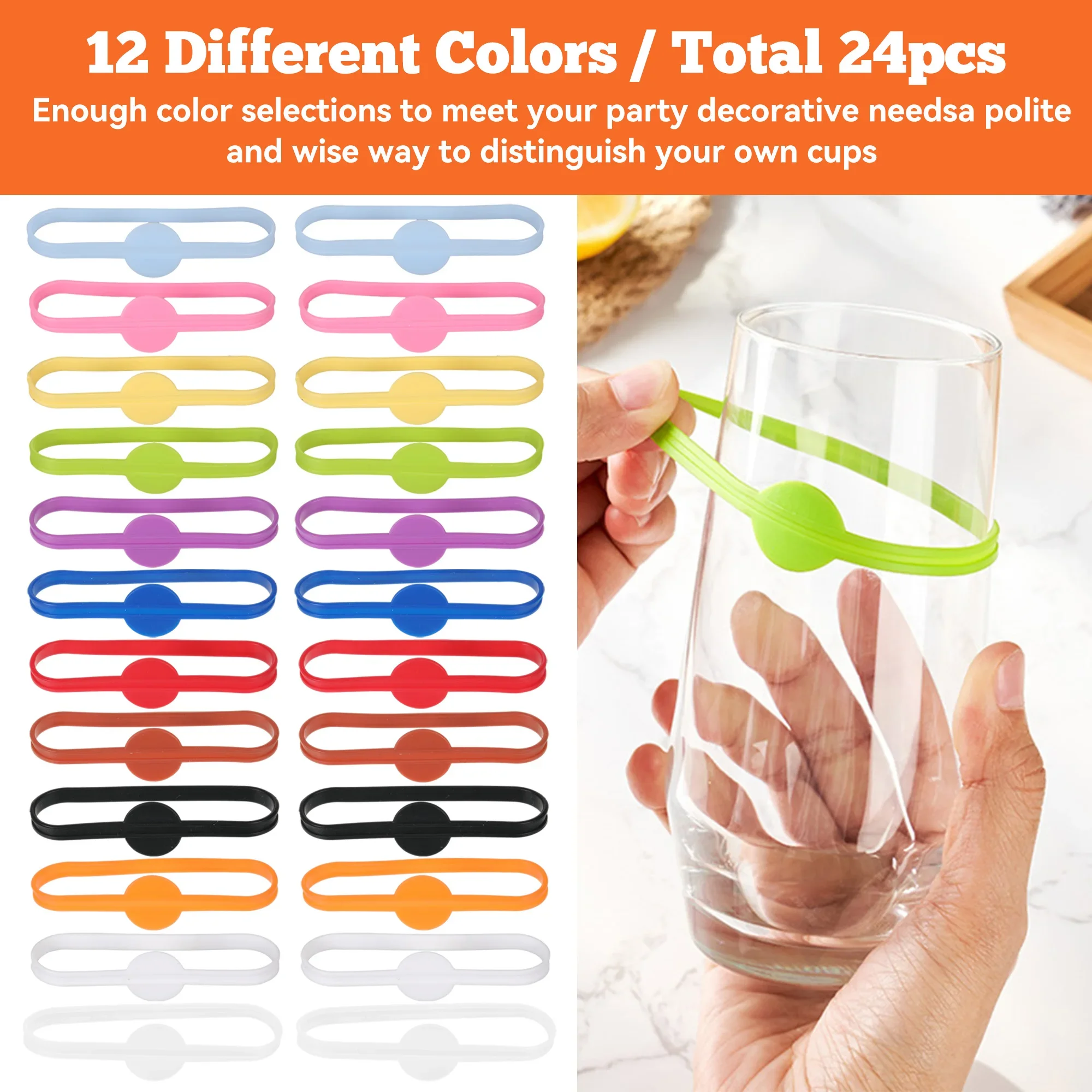 24 Buah Set Spidol Minum Gelas - Embroidery Writing ulasan dan harga