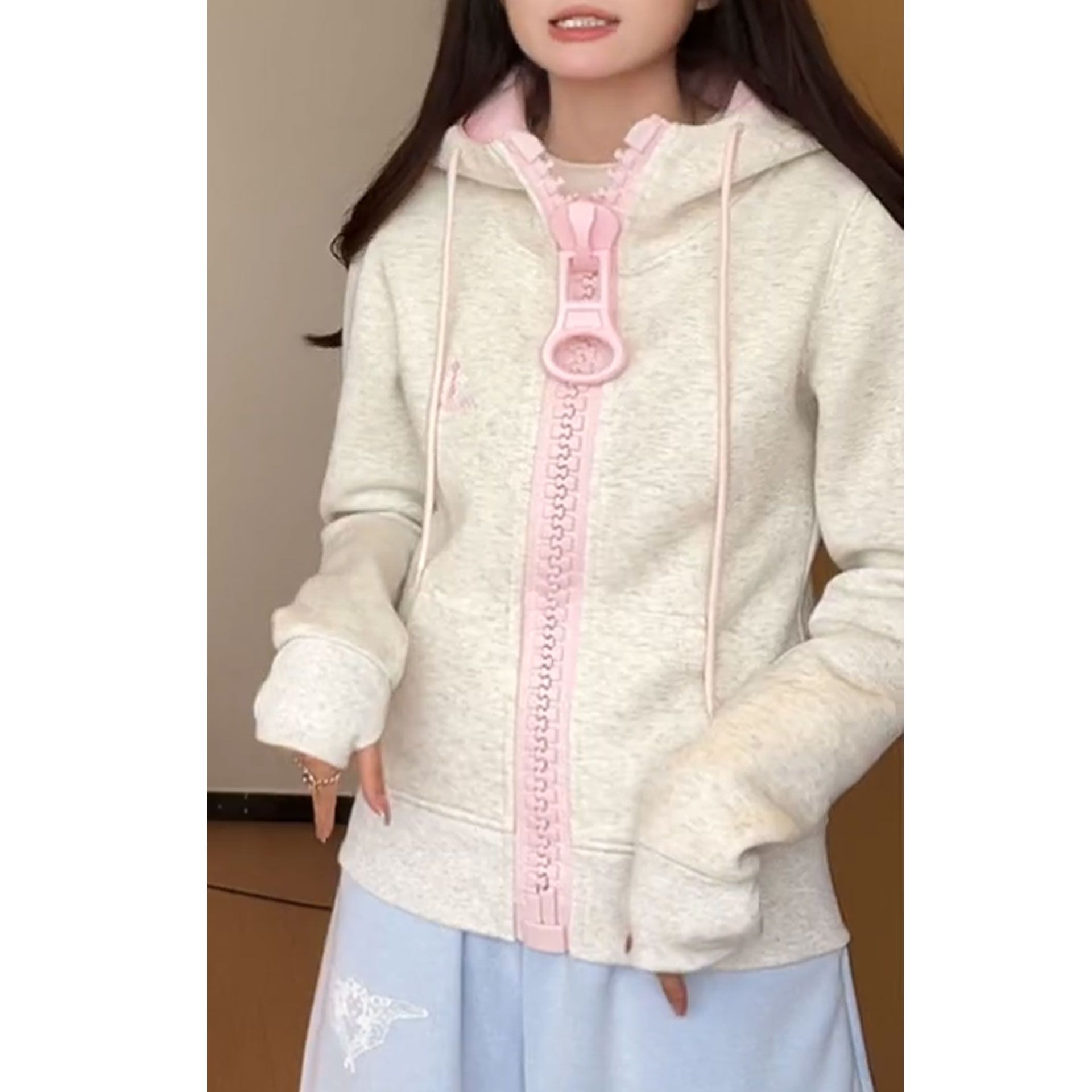 Jaket pendek kasual Y2k wanita - Embroidery Design 3D ulasan dan harga