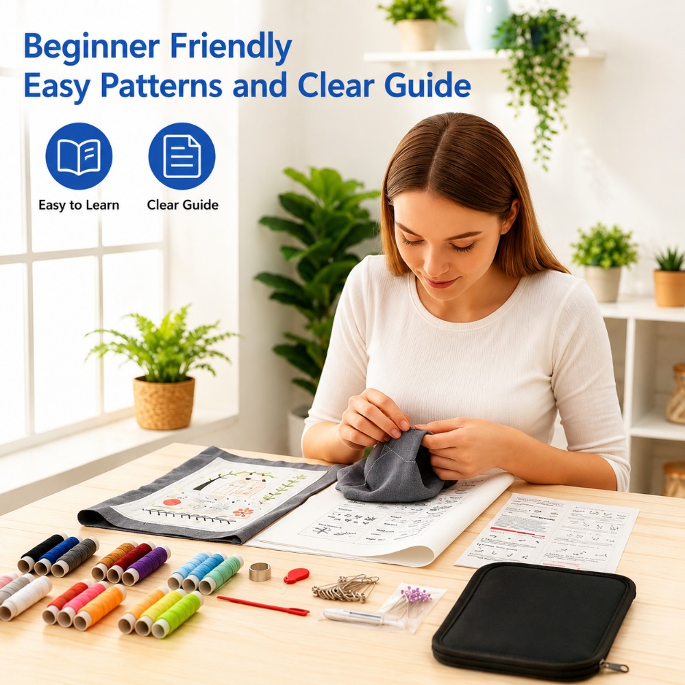 Buku Latihan Jahitan Bordir, B - Embroidery Workshop ulasan dan harga