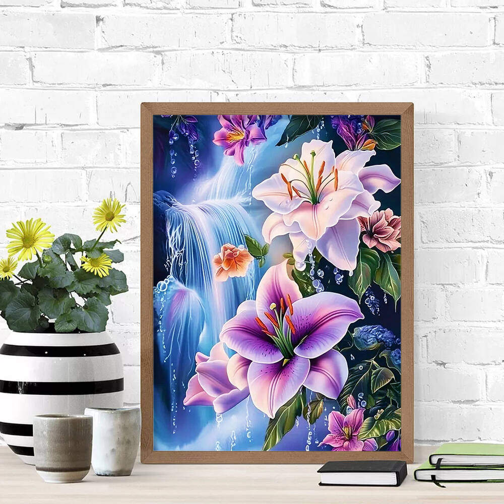 Evershine lukisan berlian cint - Embroidery Flower ulasan dan harga